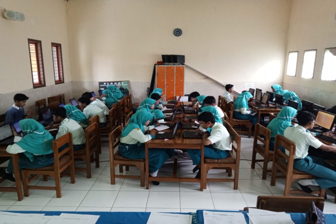 MTsN 6 Pasuruan Gelar Gladi Bersih Kedua Tes Kemampuan Akademik (TKA) ke-2