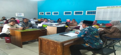 MTsN 6 Pasuruan Gelar Rapat Dinas Bulan Maret 2026