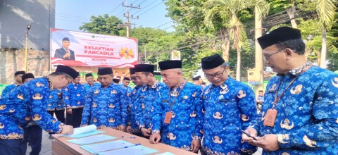Perkin 2026 Diteken, MTsN 6 Pasuruan Teguhkan Komitmen Anggaran Pendidikan Berbasis Capaian Output