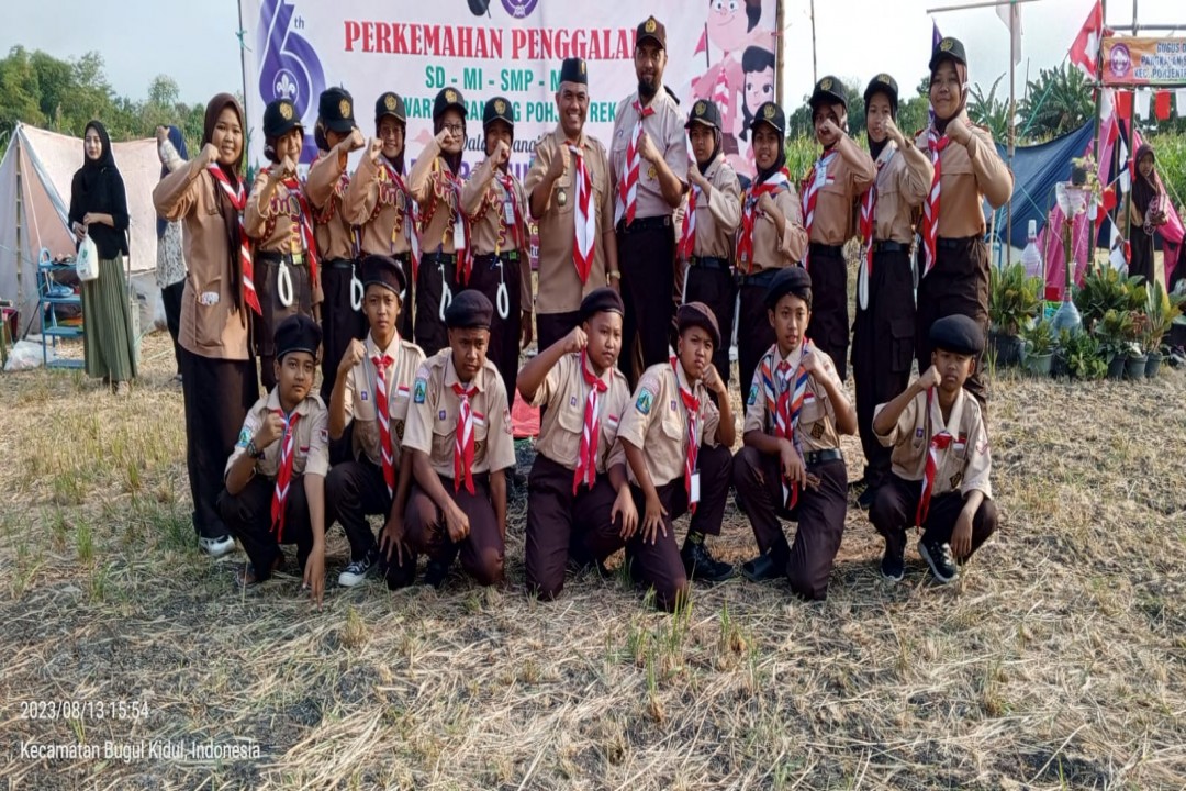Perkemahan Penggalang Kwarran Pohjentrek: Membangun Semangat Pramuka Generasi Muda
