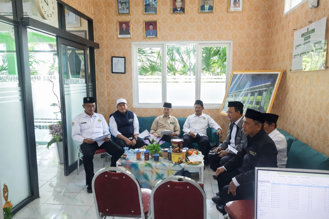 Rapat Koordinasi Ketua KKM MTs se-Kabupaten Pasuruan Digelar di MTsN 2 Pasuruan