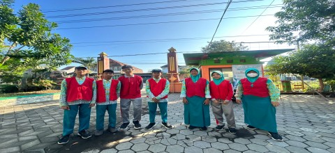 OSIM MTsN 6 Pasuruan Bentuk Tim Penegak Disiplin Pagi